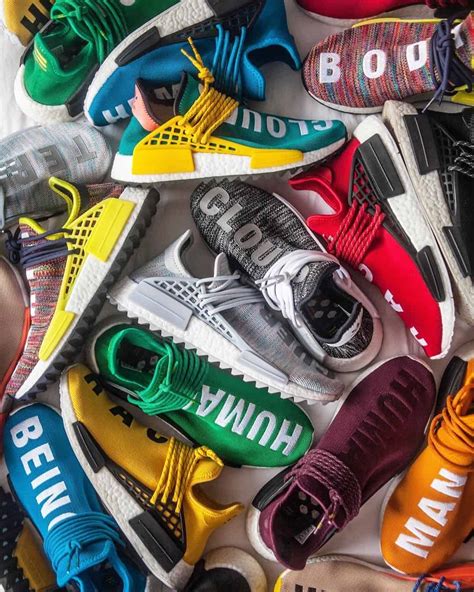 adidas human race shoes real vs fake